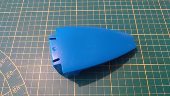 Couverture de coffre à bagages d'avion référence 30038742 pièce détachée Playmobil #E36