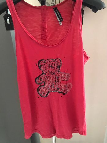 Débardeur rose  LuLu Castagnette