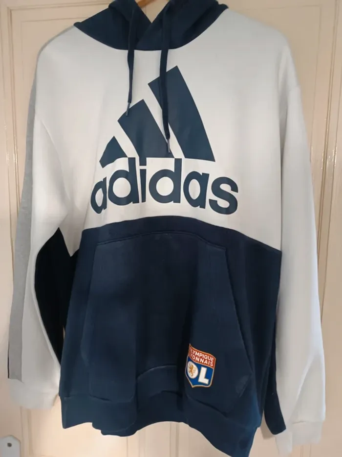 Pull à capuche Adidas Olympique Lyonnais