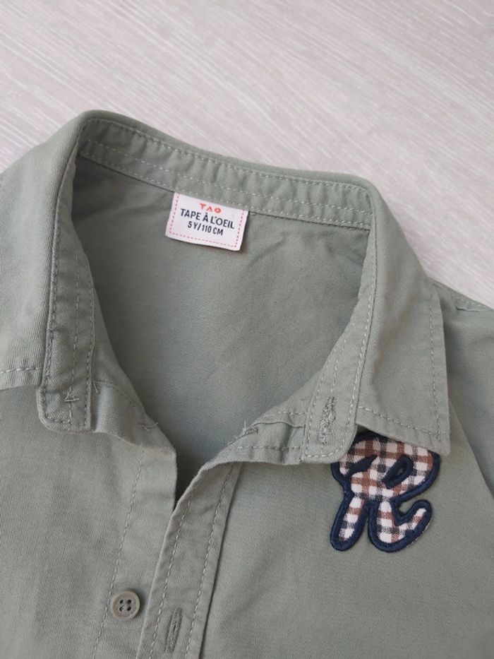 Chemise garçon 5 ans TAO - photo numéro 3