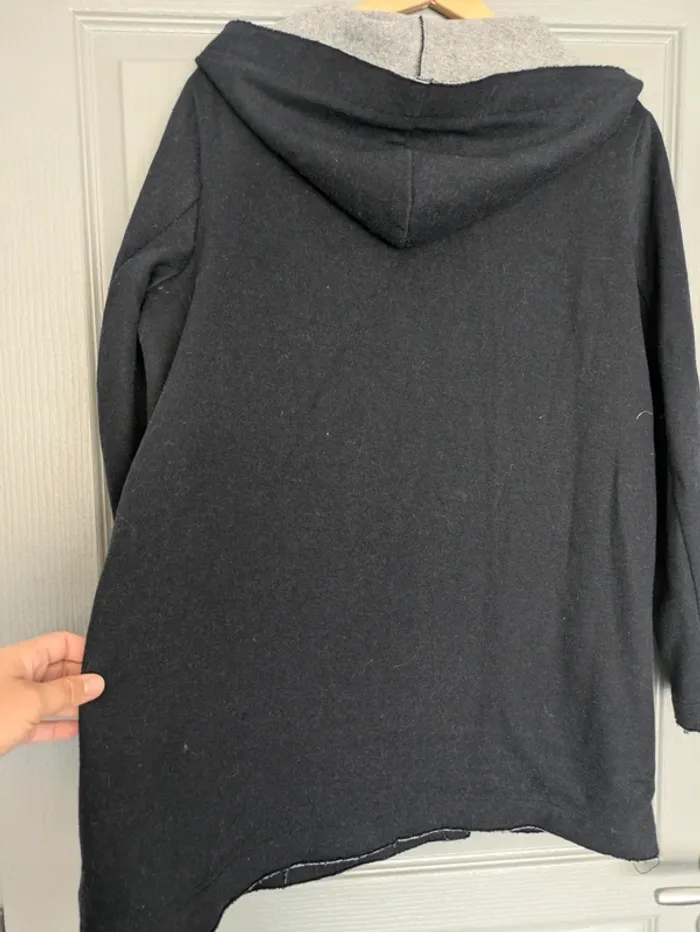 Veste style caban Esprit taille 42 gris foncé - photo numéro 11