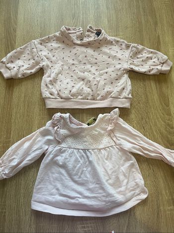 Lot pull et blouse fille 3mois