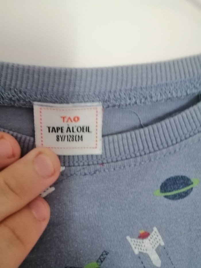 Haut de pyjama garcon 8 ans - photo numéro 3