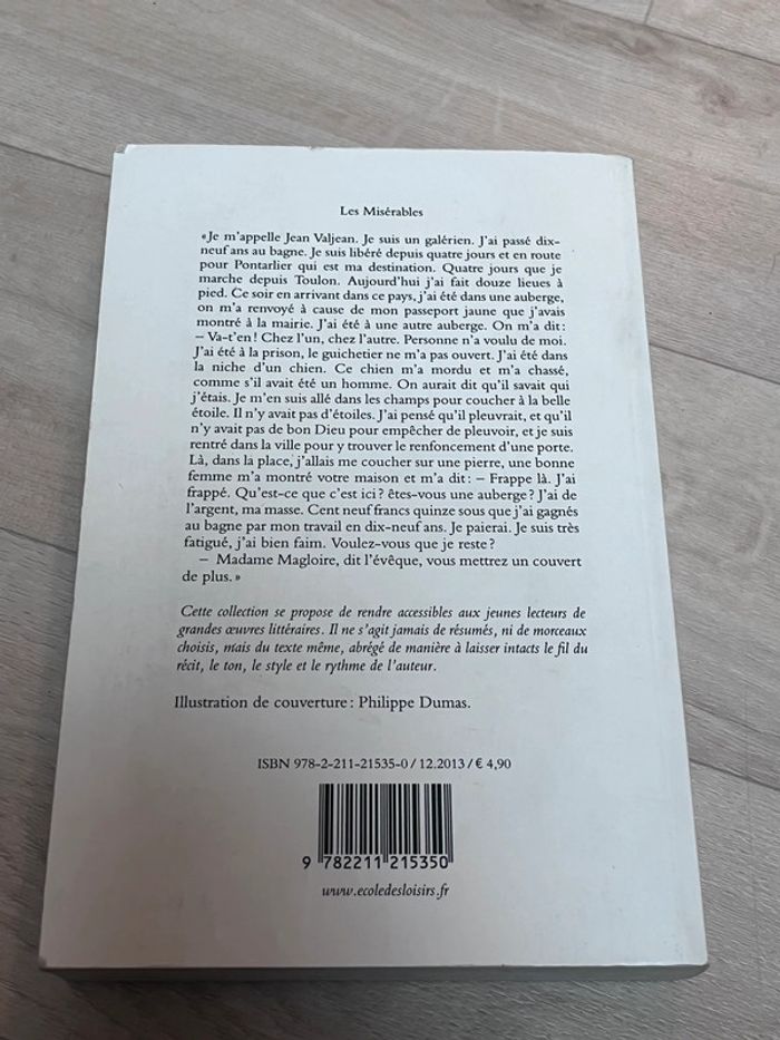 Livre Les misérables de Victor Hugo - photo numéro 2