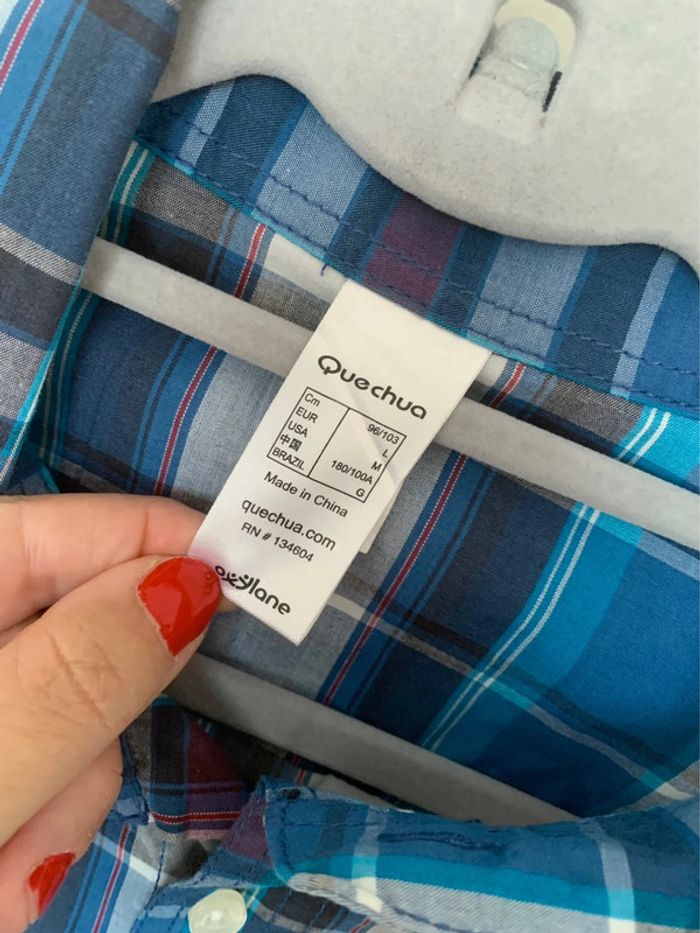 Chemise homme Quechua Taille L - photo numéro 5