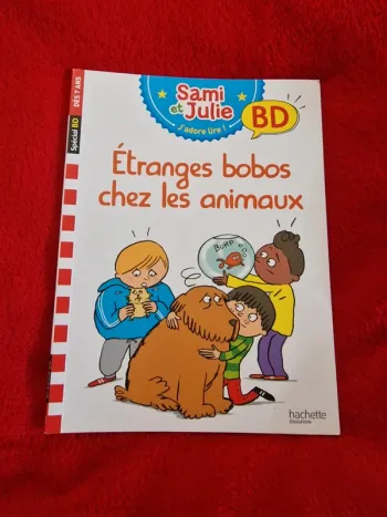 Livre sami et Julie étranges bobos chez les animaux
