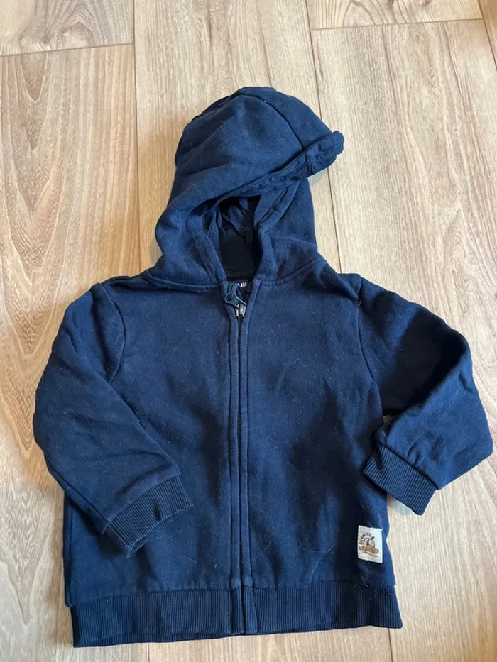 Veste à capuche 18mois
