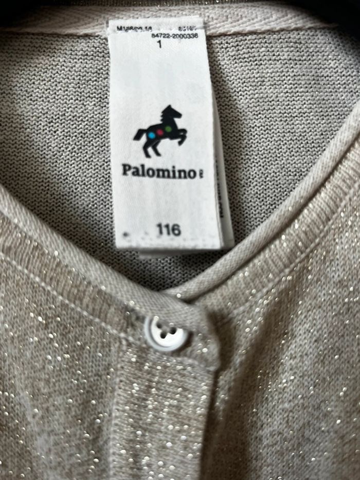 Gilet doré fille 6 ans palomino - photo numéro 2