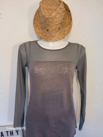 Pull fin voile Mango