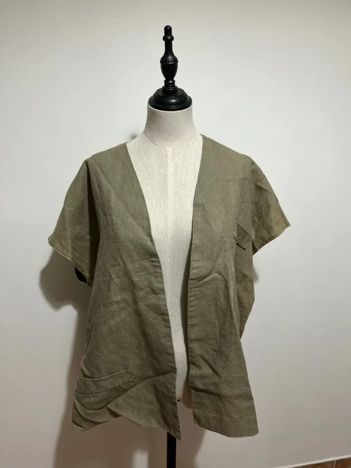 Gilet en lin
