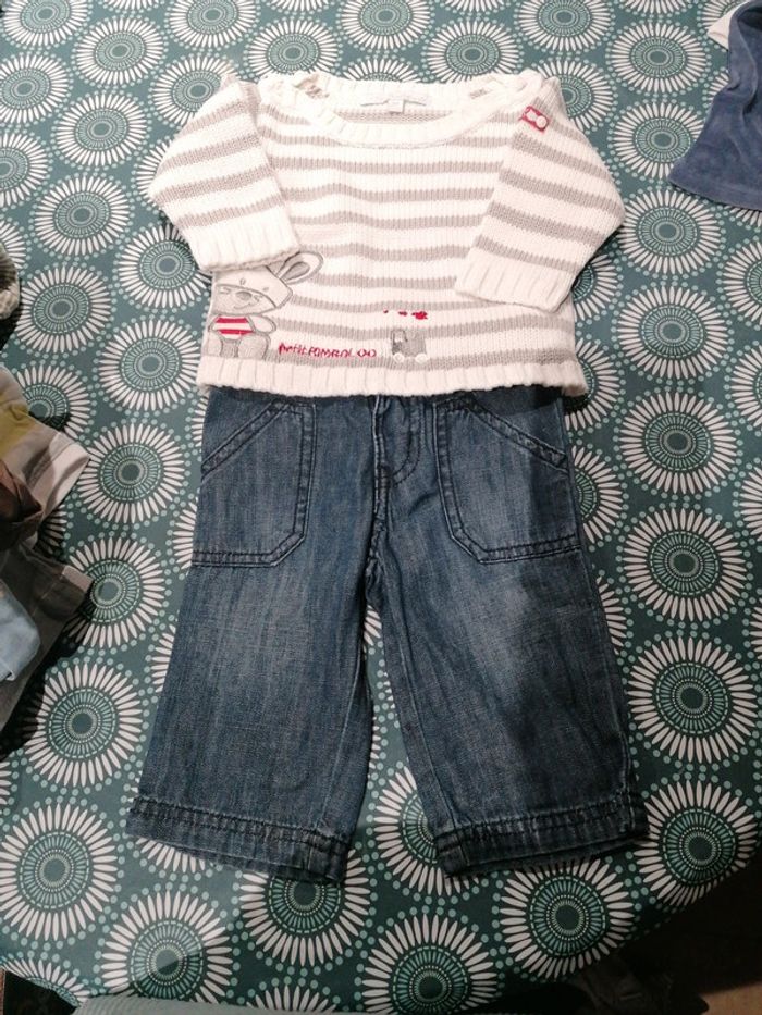 Ensemble pull pantalon 3 mois