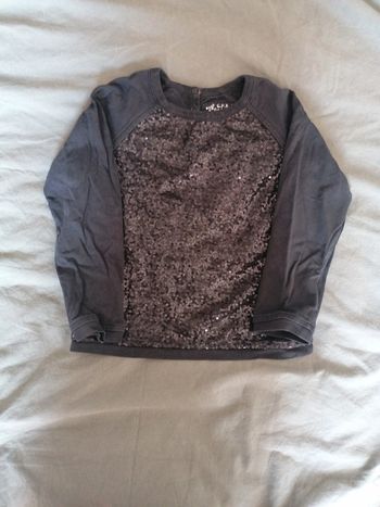 Pull noir brillant CFK 3ans