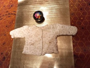 Très beau gilet en coton chaud avec pressions