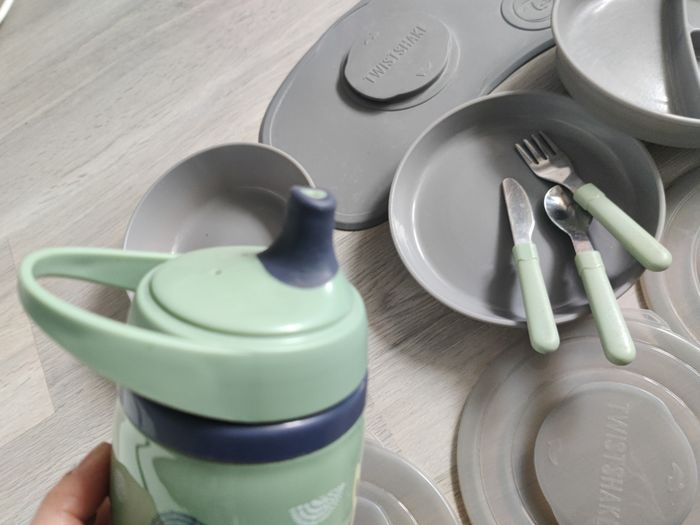 Lot vaisselle 11 pièces Twistshake - Tommee tippee - photo numéro 7