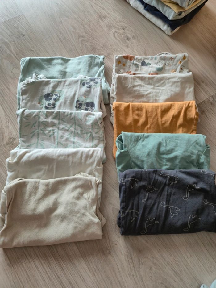 Lot de 10 bodys