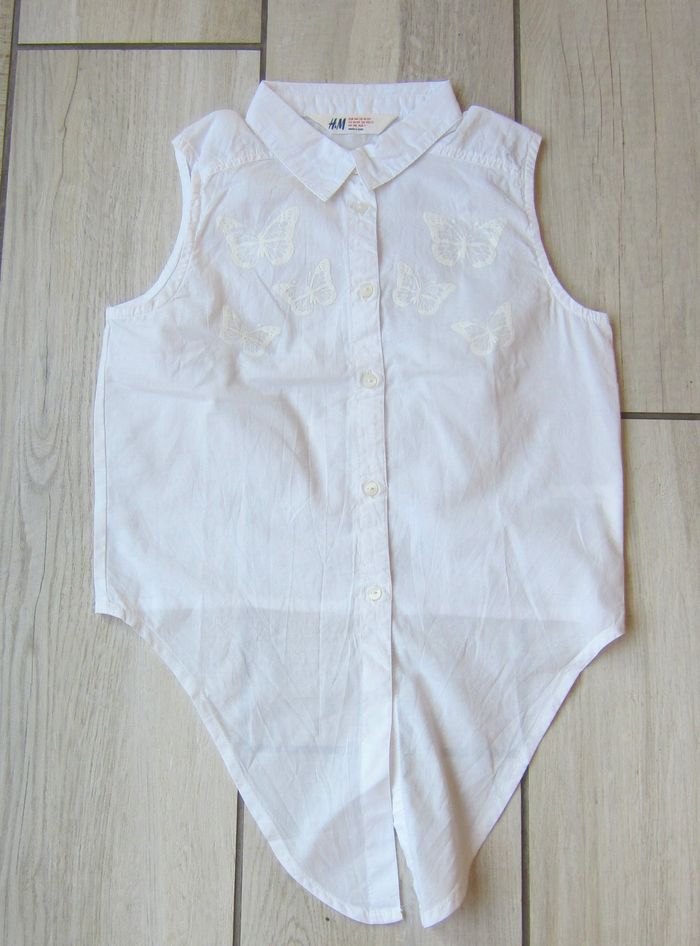 Chemisier sans manche blanc - photo numéro 2