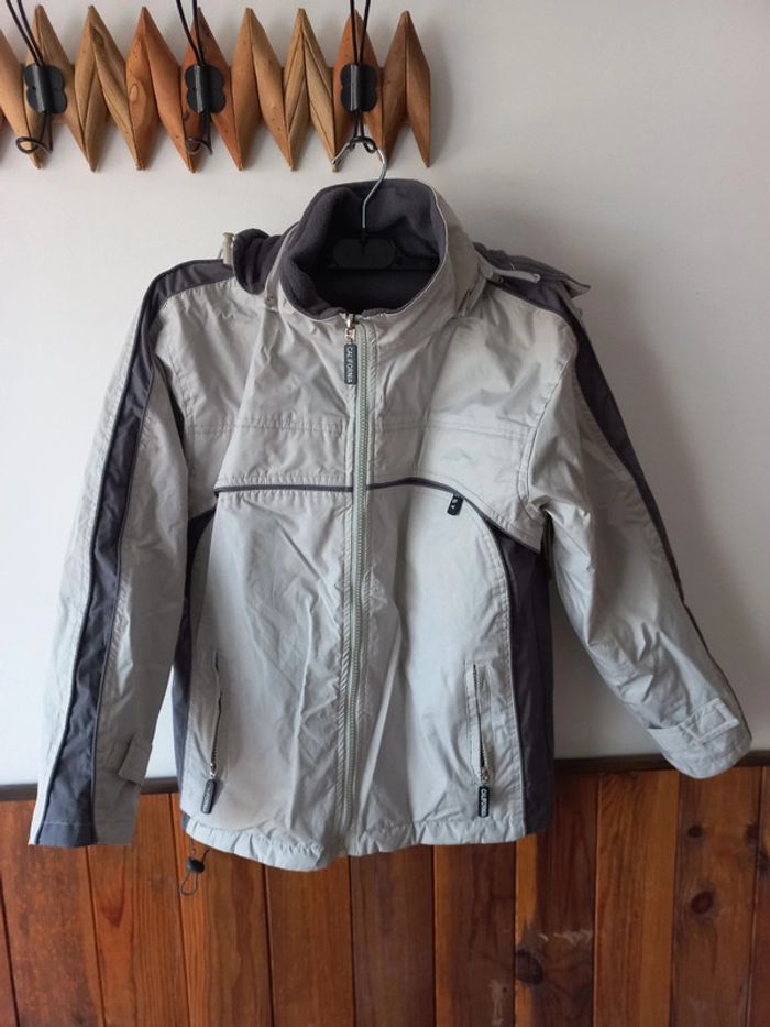 Veste imperméable réversible