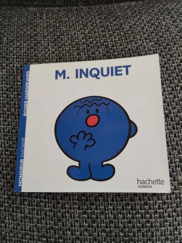 Livre Monsieur Inquiet