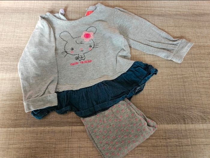 Lot été/mi saison 12 mois fille - photo numéro 2