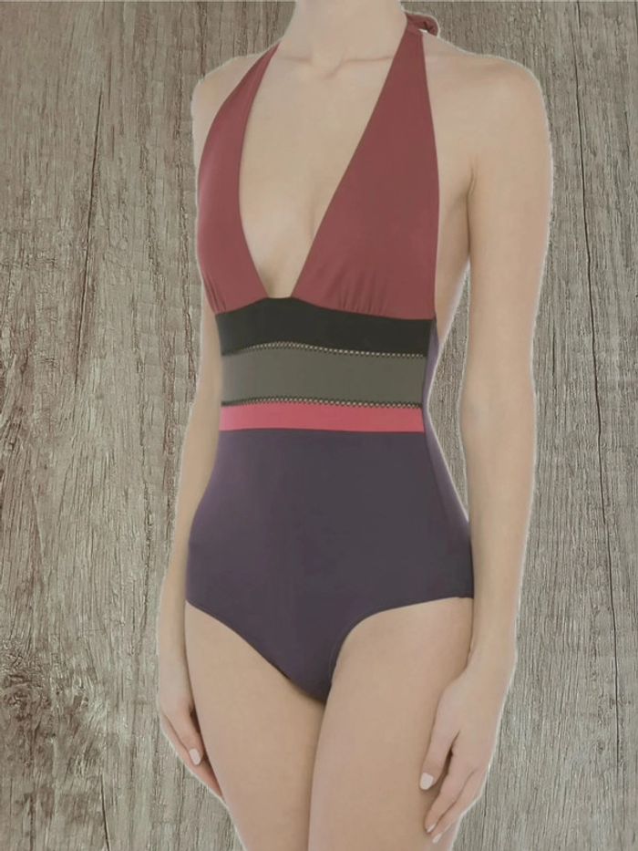 Maillot 1 pièce modèle Bayade taille 2 - photo numéro 5