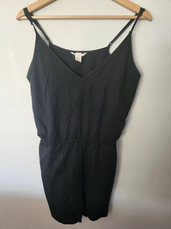 combi short a fines bretelles réglables à noire taille 40 H&M excellent état