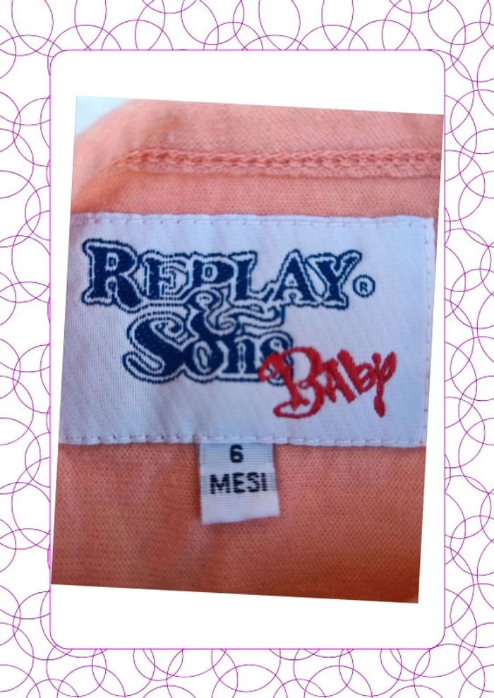 Tee shirt 6 mois Replay & Sons - photo numéro 2