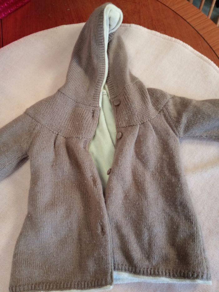 Manteau tout doux 9 mois