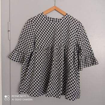 Chemise à carreaux t40