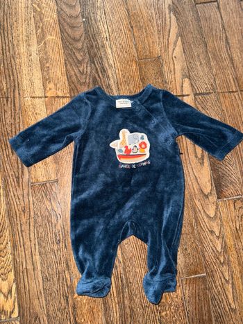 Pyjama velour tao Naissance