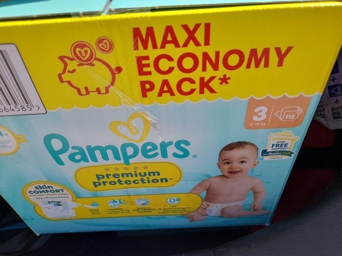 Pampers premium protection t3 .. 112 couches