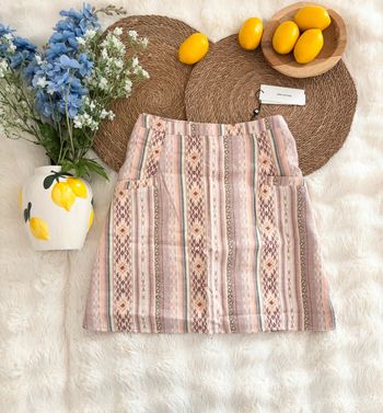 Jupe taille haute rose Molly Bracken taille L