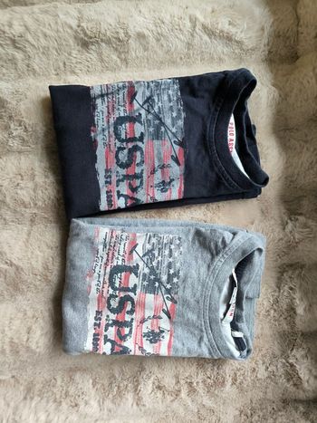 Lot 2 t-shirts manches longues 5 ans U.S. Polo Assn très bon état