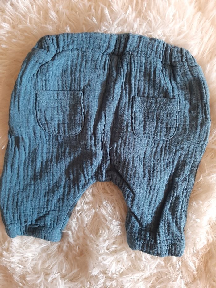 Pantalon gaze de coton Mon premier major - photo numéro 3
