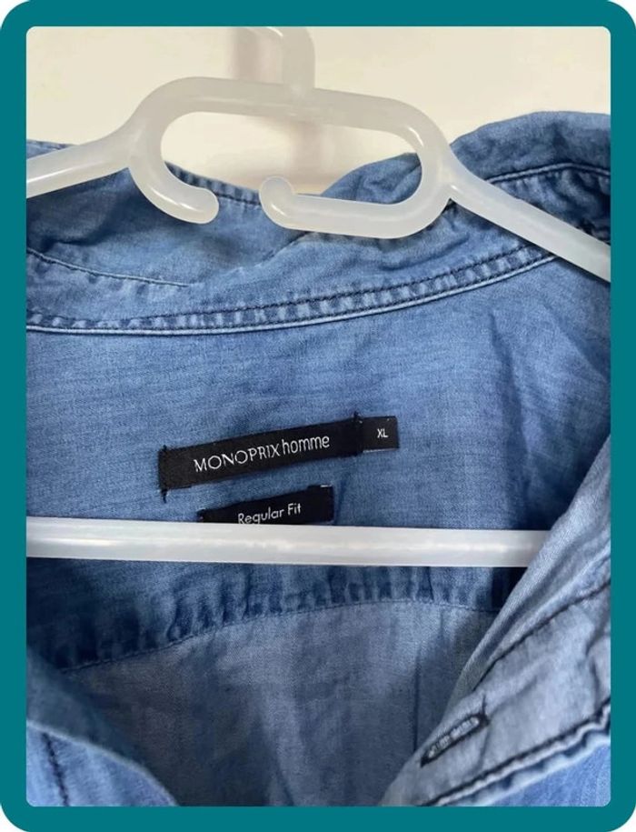 Chemise bleue - photo numéro 2