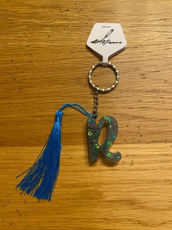 Porte clé Lettre r