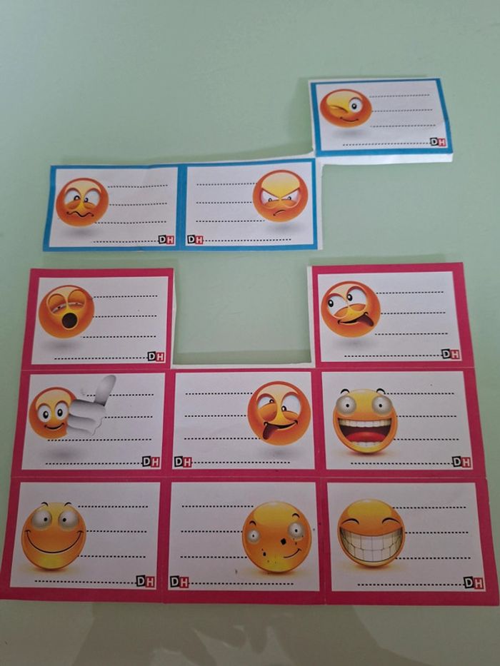 11 étiquettes Smiley