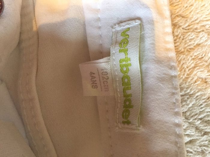 Pantacourt Verbaudet 4 ans - photo numéro 3