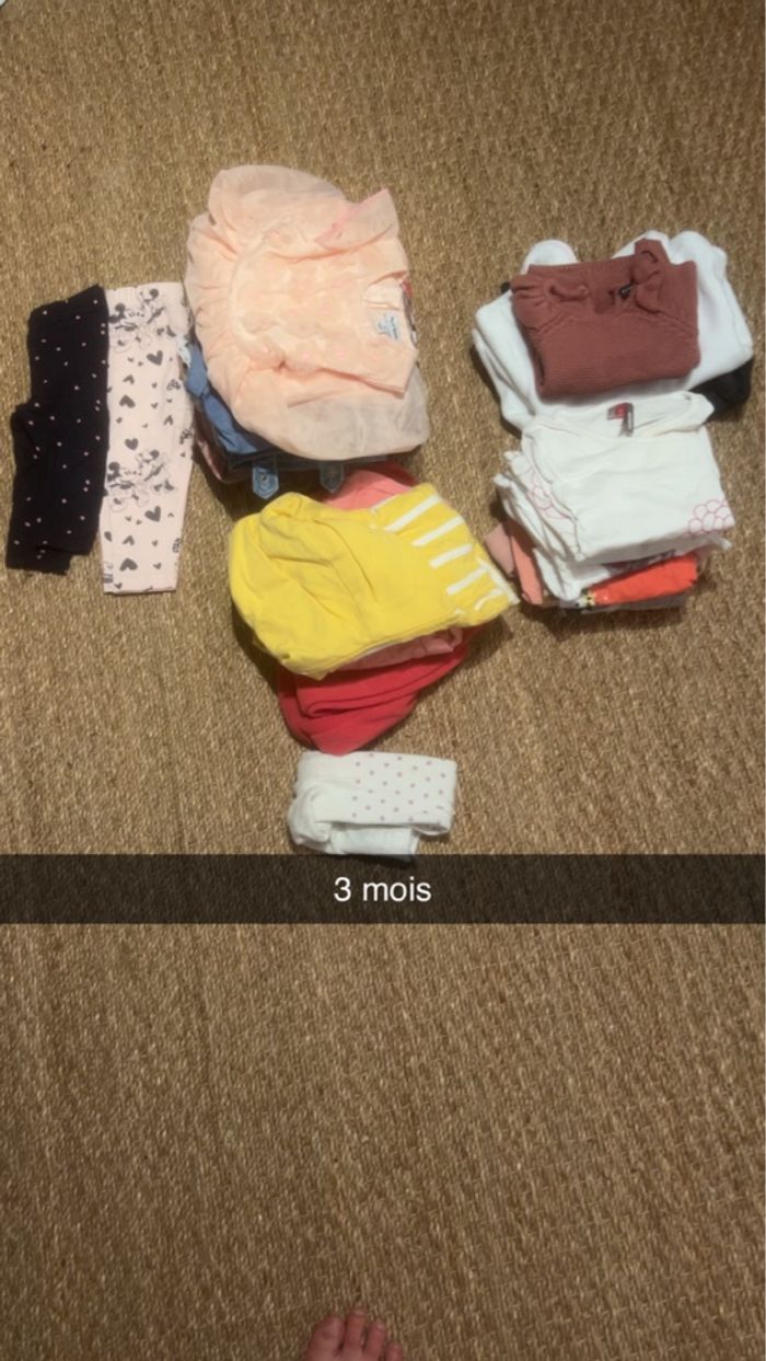 3 mois fille