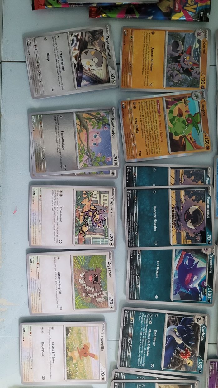 Lots de cartes flammes fantasmagoriques - photo numéro 6