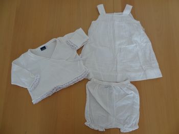 Ensemble Sergent Major T 12mois