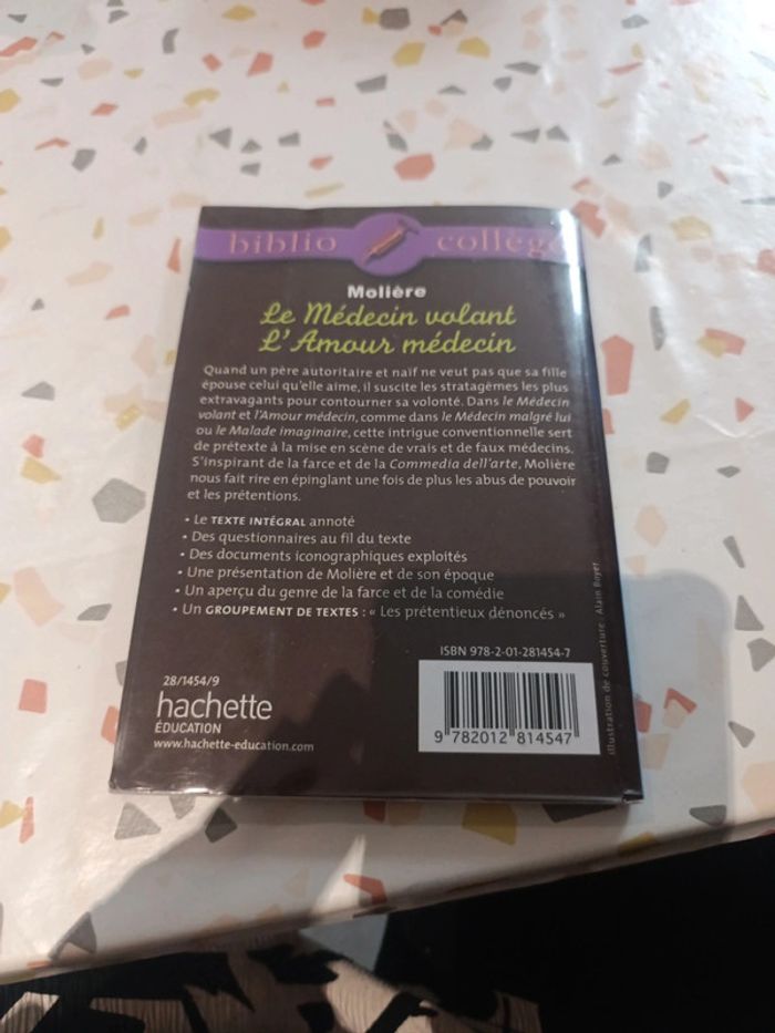 Le médecin volant L'Amour médecin de Molière collection bibliocollège - photo numéro 2