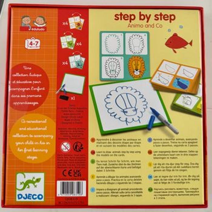 Jeu d’apprentissage dessins 4 à 7 ans - photo numéro 8