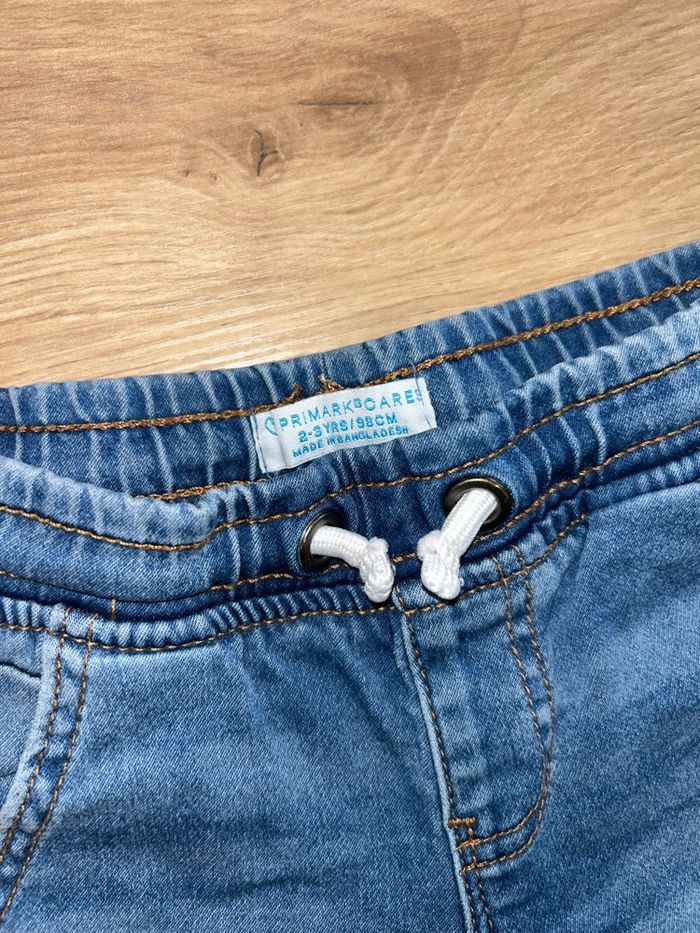 Bermuda en jean bleu - photo numéro 3