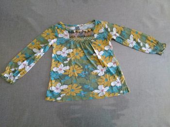 Maillot longue manche,  zara kids, taille 3-4 ans