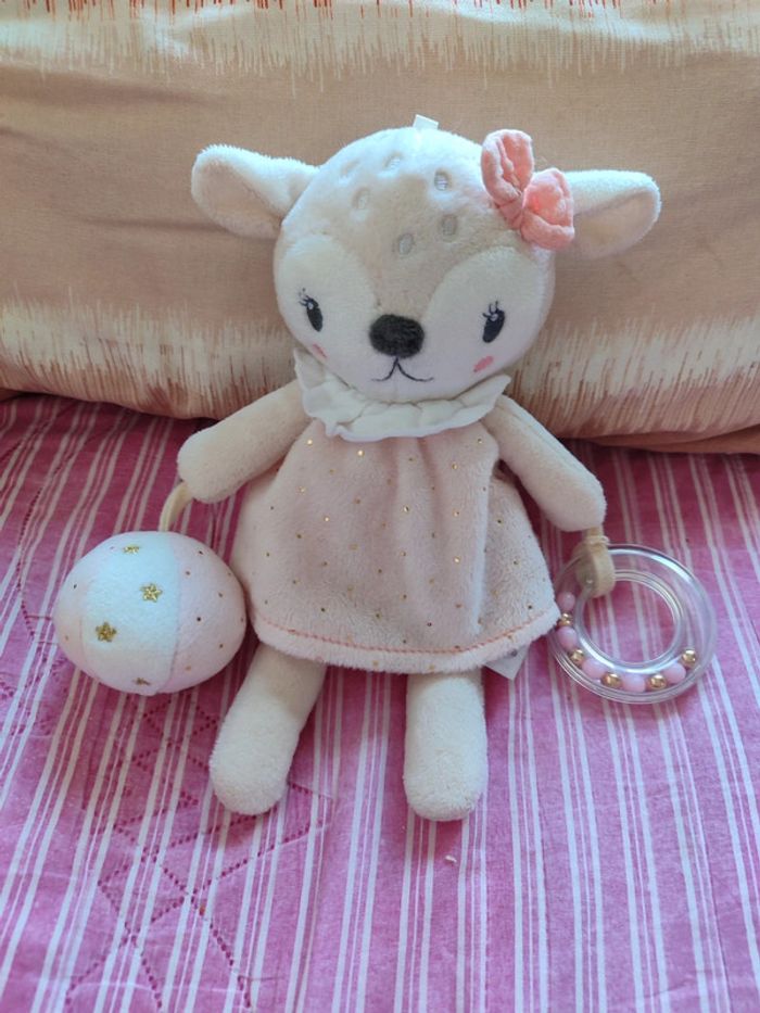 doudou eveil faon mots d'enfants