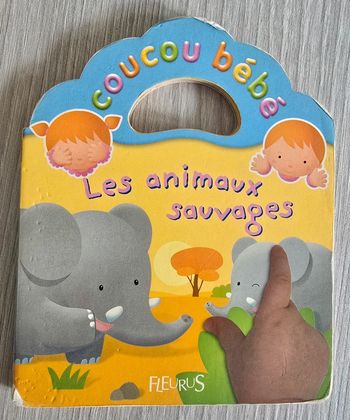 Livre coucou bébé les animaux sauvages