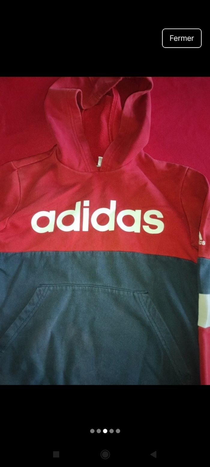 Pull capuche adidas e13 - photo numéro 5