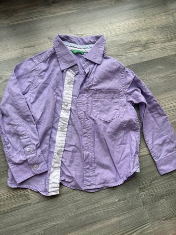 Chemise bébé garçon 24 mois United Colors of Benetton