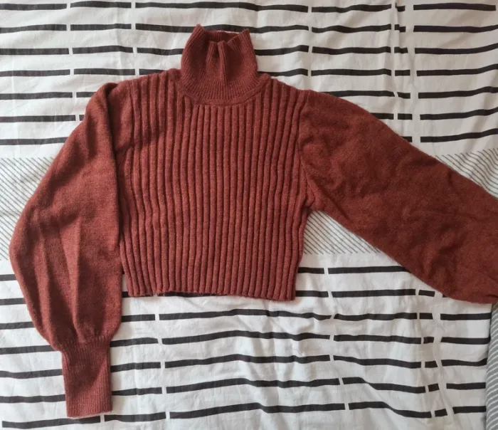Pull à col roulé