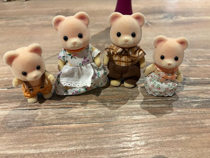 Famille Ours Sylvanian Neuf - photo numéro 2
